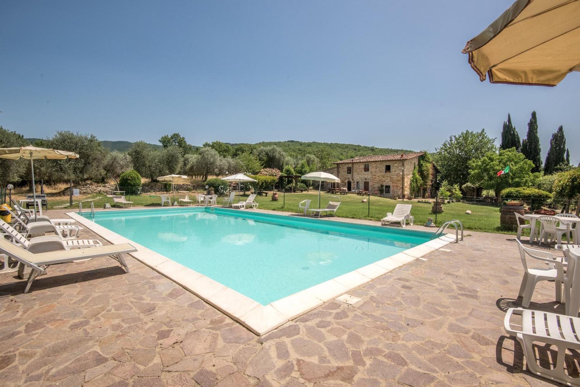 Villa Trilocale Etrusco Castiglion Fibocchi Esterno foto