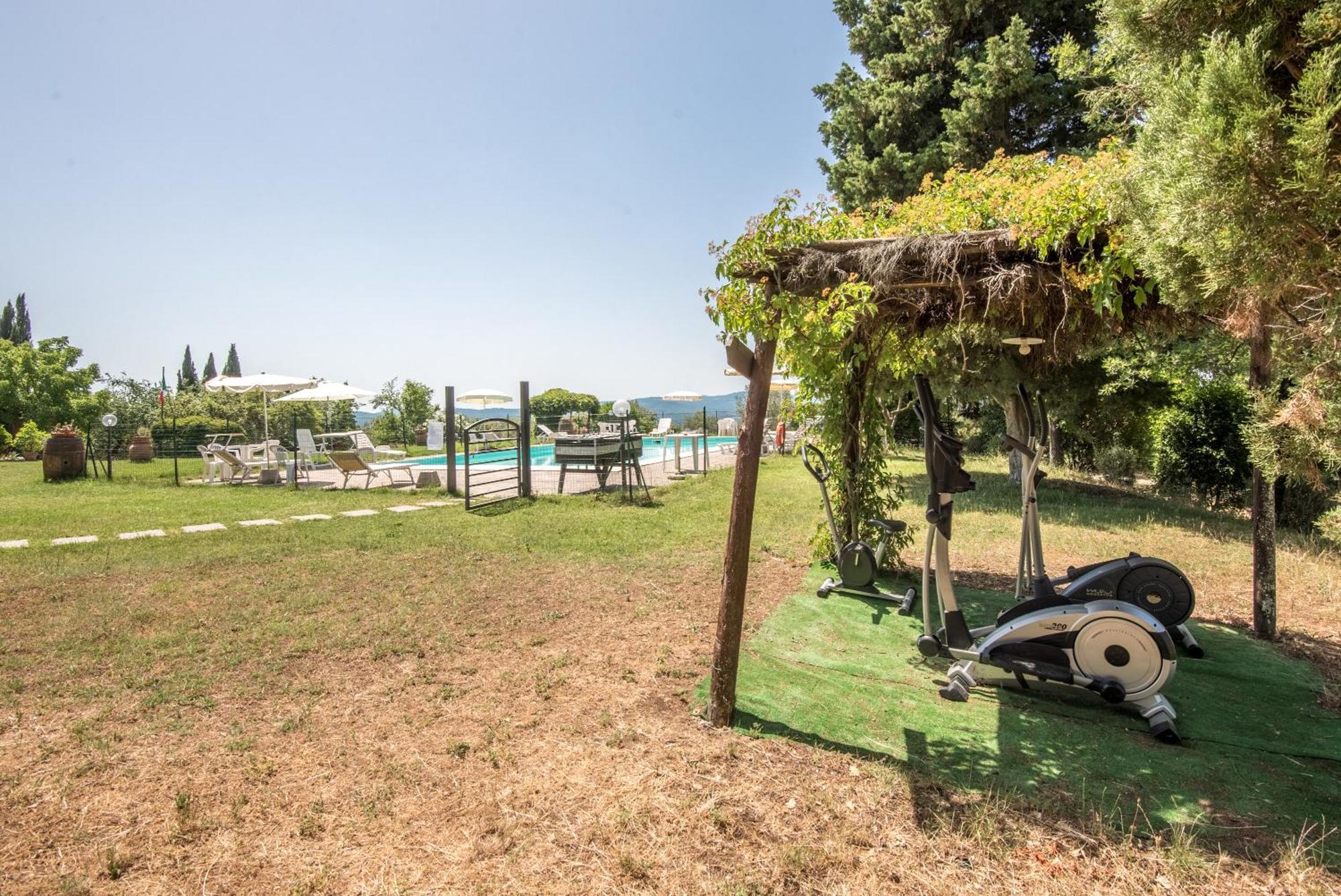 Villa Trilocale Etrusco Castiglion Fibocchi Esterno foto