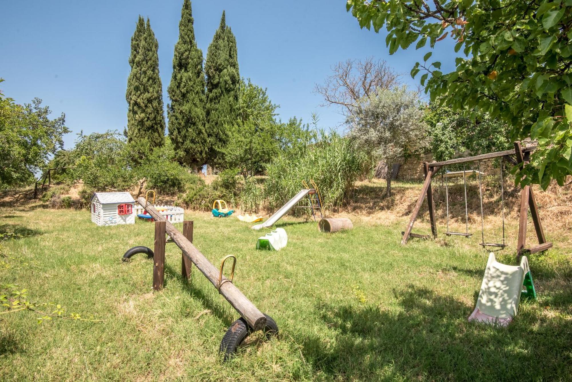 Villa Trilocale Etrusco Castiglion Fibocchi Esterno foto
