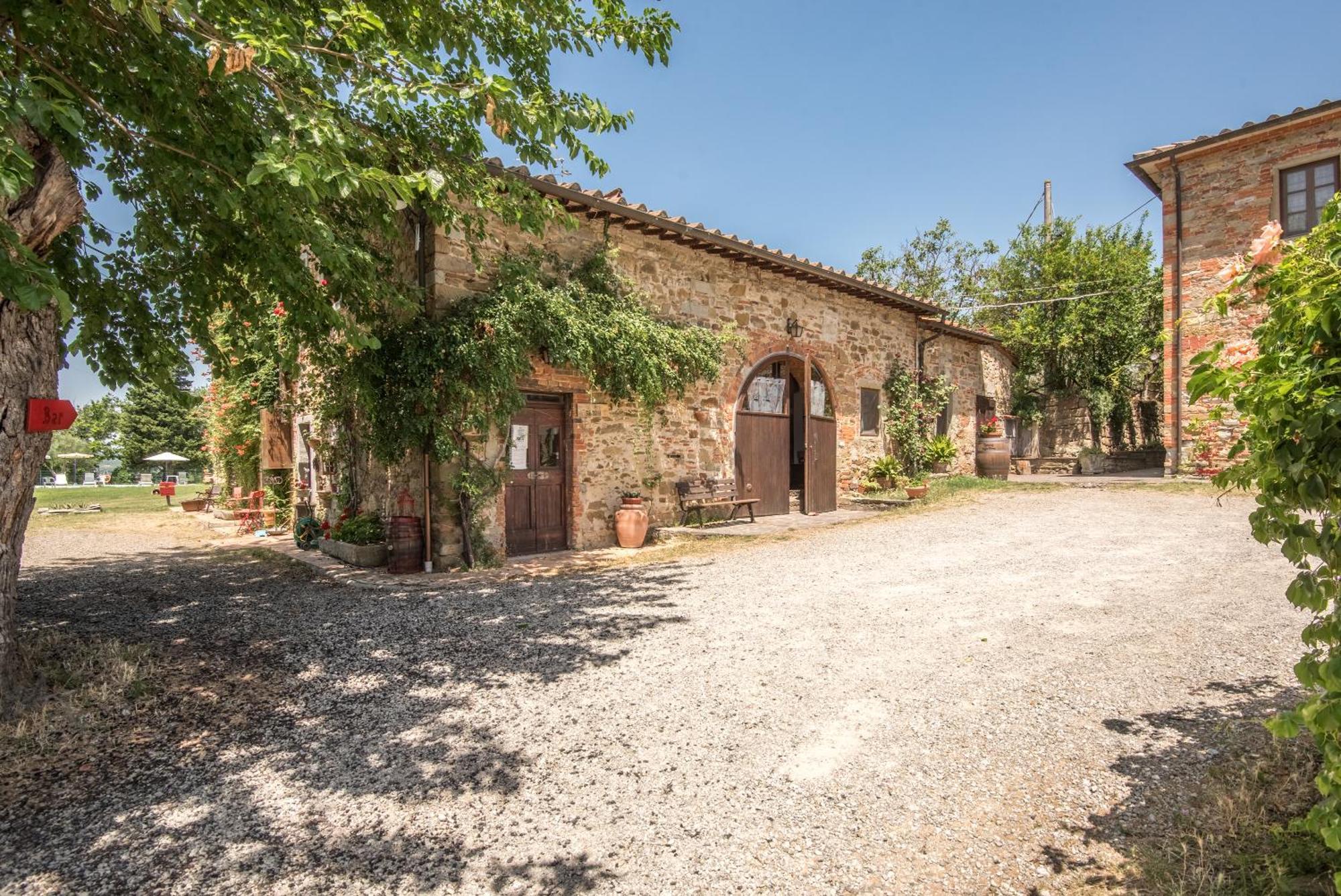 Villa Trilocale Etrusco Castiglion Fibocchi Esterno foto